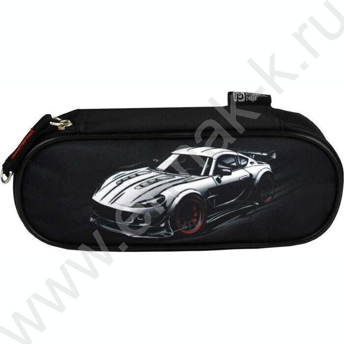 Пенал школьный микрофибра на ПВХ-основе молния "Пит-стоп" | Фото 2