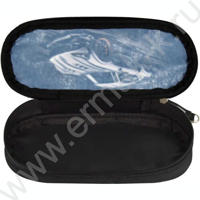 Пенал школьный микрофибра на ПВХ-основе молния "Пит-стоп" | Фото 3