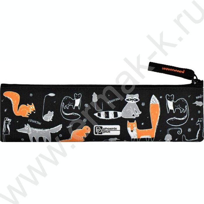 Пенал школьный полиэстер молния "Сдаю хвосты" | Фото 2