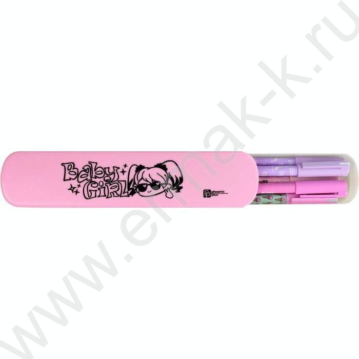 Пенал школьный полипропилен "Малышка" шелкография | Фото 5