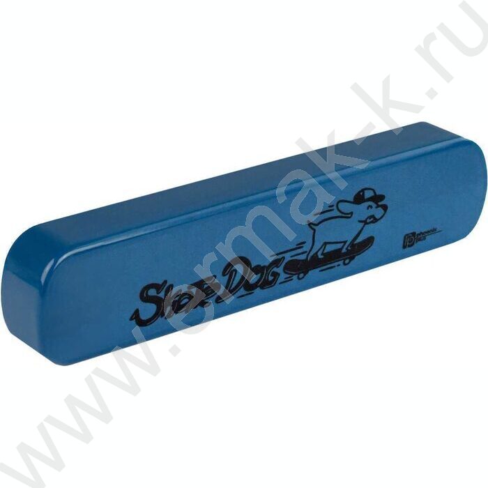 Пенал школьный полипропилен "Щенок на скейте" шелкография | Фото 1