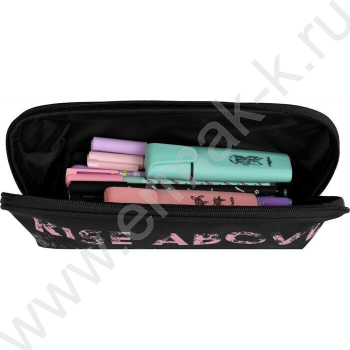 Пенал школьный полиэстер молния "Дерзкий розовый" | Фото 5