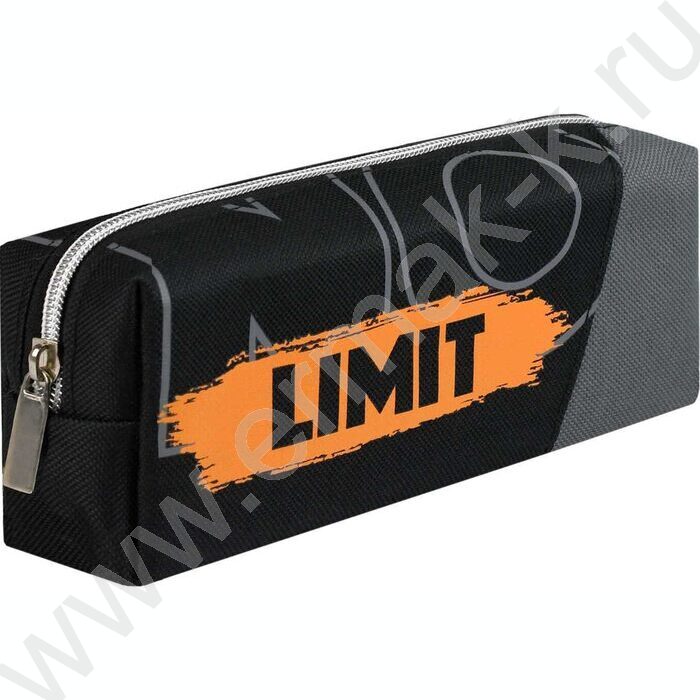 Пенал школьный полиэстер молния "Нет границ" шелкография | Фото 1