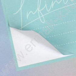 Наклейки д/тетрадей и учебников Нежные цвета /5л в наборе,кол-во наклеек на листе 4шт*7,5*5см | Фото 3