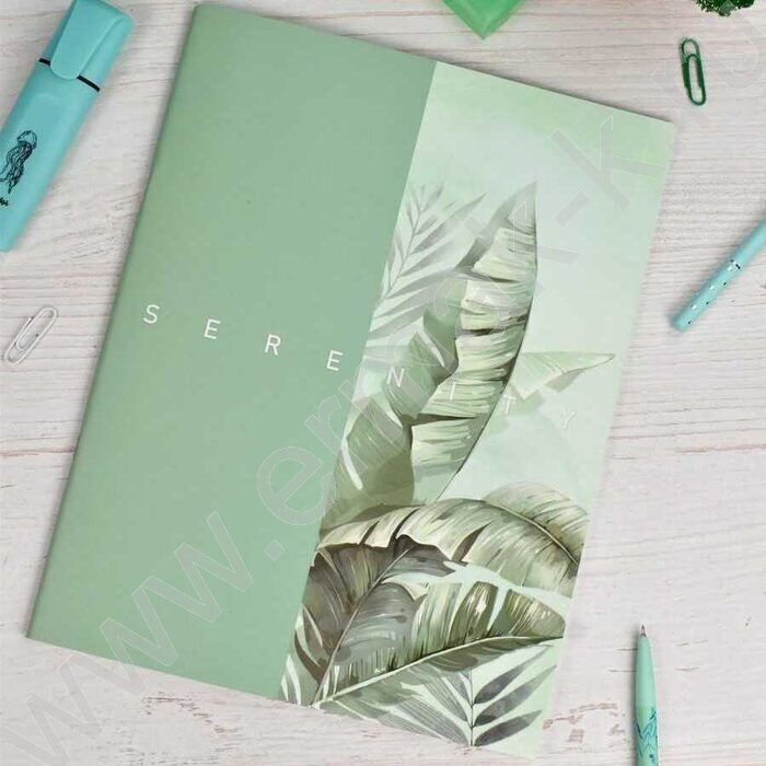 Тетрадь  32л 200*259 клетка "Спокойствие" /мат.лам./выб.лак/ | Фото 6