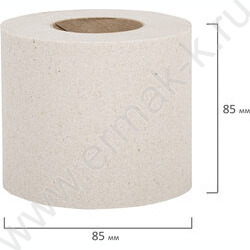 Бумага туалетная 1-сл "Мягкий знак" на втулке, 30м /серая | Фото 6