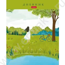 Дневник 1-11кл. /тв.обл./ламинация Soft-touch "Наедине с собой" | Фото 1