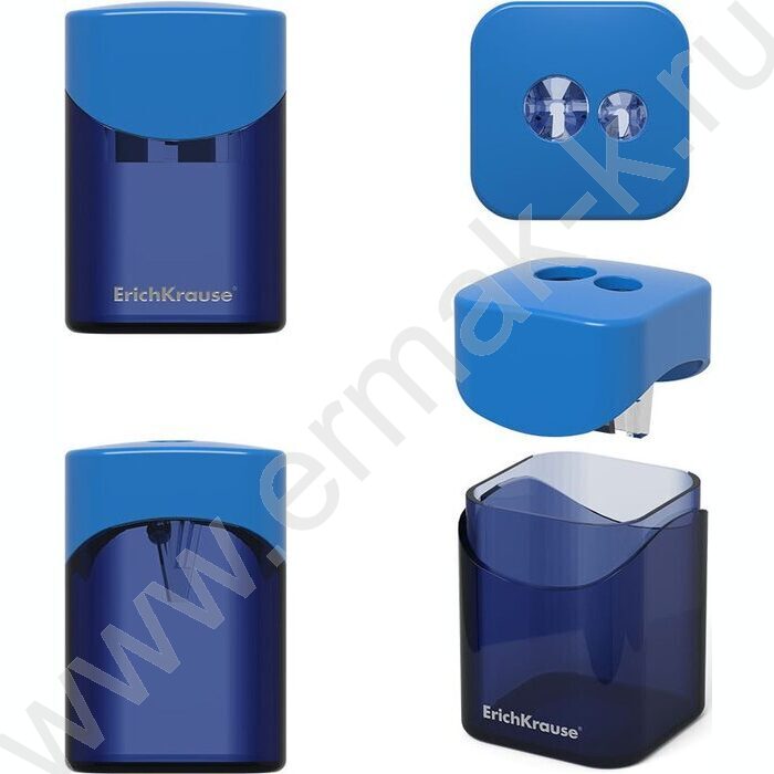 Точилка 2отв. пластик Wave ассорти | Фото 2