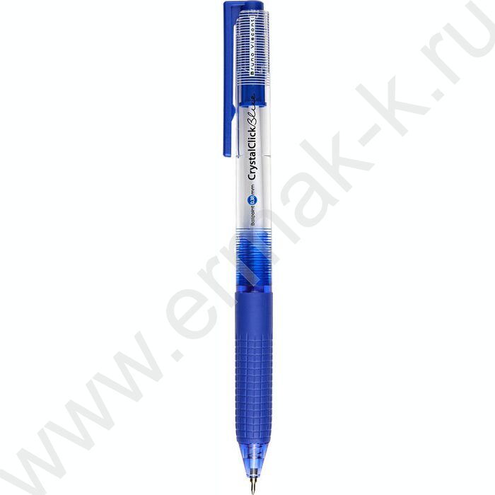 Ручка шар авт CrystalClick синяя 0,38мм | Фото 1