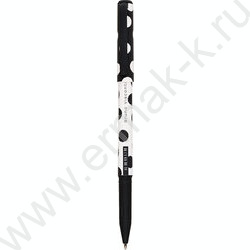Ручка шар на масл.основе 0,7мм синяя PrimeWrite. Black&White | Фото 1