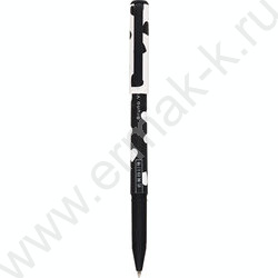 Ручка шар на масл.основе 0,7мм синяя PrimeWrite. Black&White | Фото 3