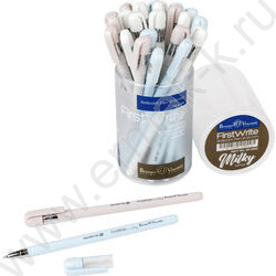 Ручка шар FirstWrite. Milky синяя 0,5мм | Фото 4