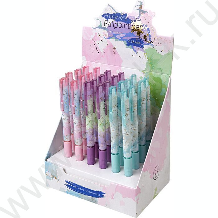 Ручка шар авт Primavera синяя 0,38мм | Фото 7