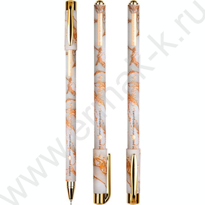 Ручка шар Carrara синяя 0,38мм | Фото 1