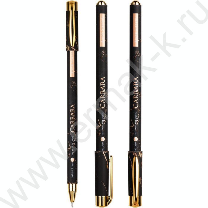 Ручка шар Carrara синяя 0,38мм | Фото 3