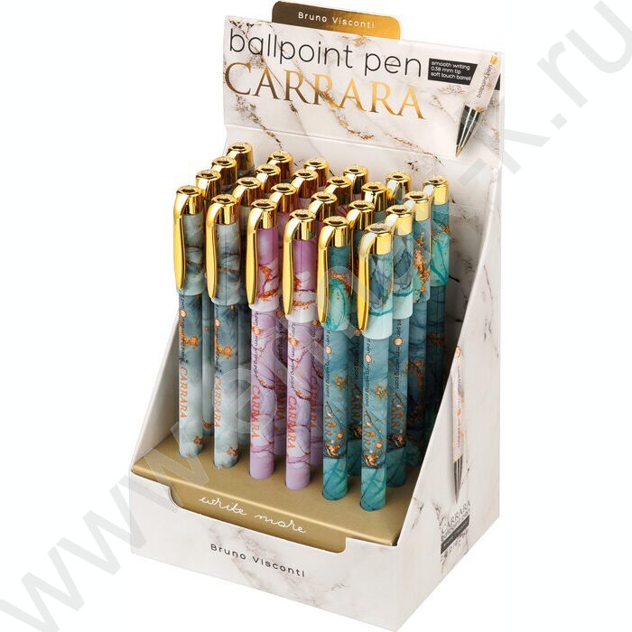 Ручка шар Carrara.Bright синяя 0,38мм | Фото 4