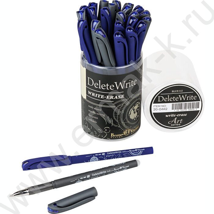 Ручка гелевая со стираемыми чернилами авт. синяя 0,5мм DeleteWrite Art. Знаки зодиака | Фото 7