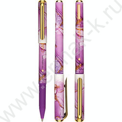 Ручка шар на масл.основе 0,7мм синяя Carrara.Bright | Фото 2