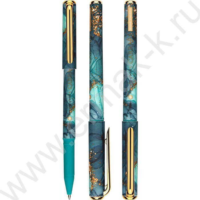 Ручка шар на масл.основе 0,7мм синяя Carrara.Bright | Фото 3