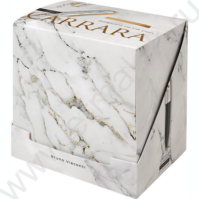 Ручка шар на масл.основе 0,7мм синяя Carrara.Bright | Фото 5