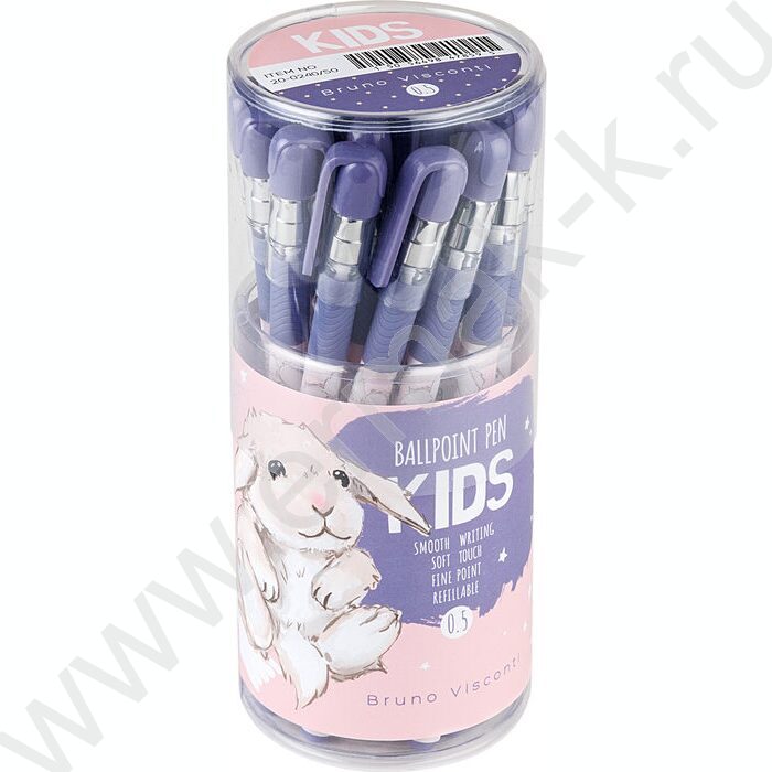 Ручка шар MagicWrite. Kids. Кролик синяя 0,5мм | Фото 4