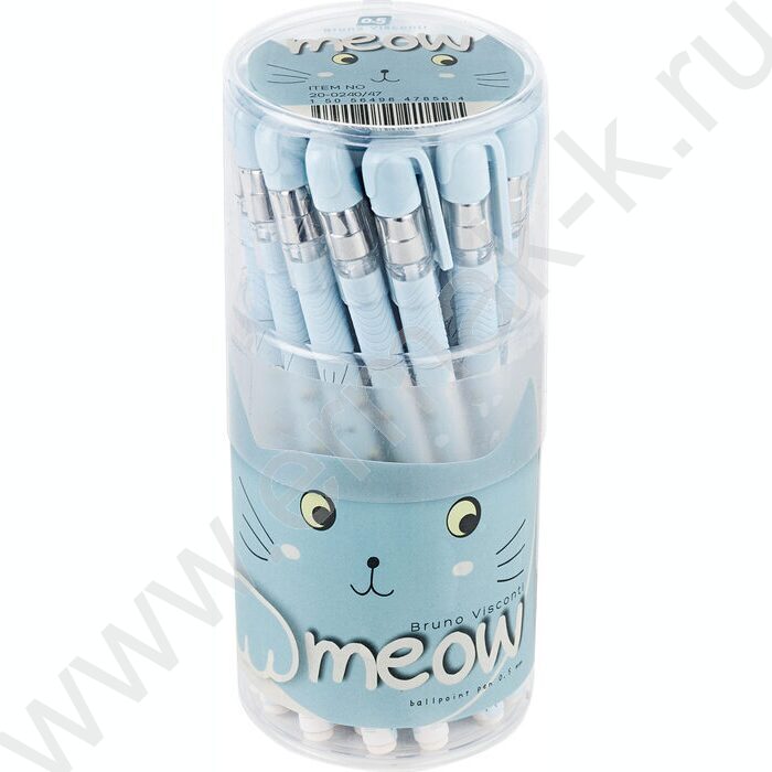 Ручка шар MagicWrite. Meow синяя 0,5мм | Фото 4