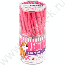 Ручка шар авт HappyClick. FunColor.Корги синяя 0,5мм | Фото 4