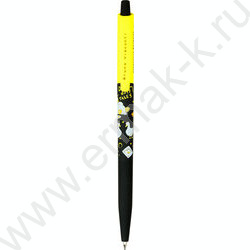 Ручка шар авт HappyClick. Гуси синяя 0,5мм | Фото 1