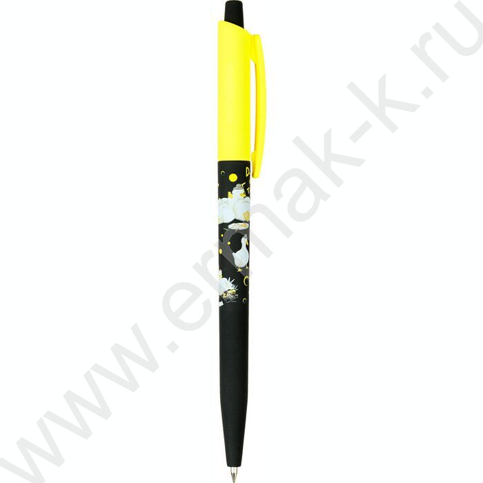 Ручка шар авт HappyClick. Гуси синяя 0,5мм | Фото 2