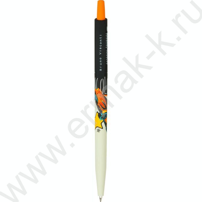 Ручка шар авт HappyClick. FunColor.Машина синяя 0,5мм | Фото 1