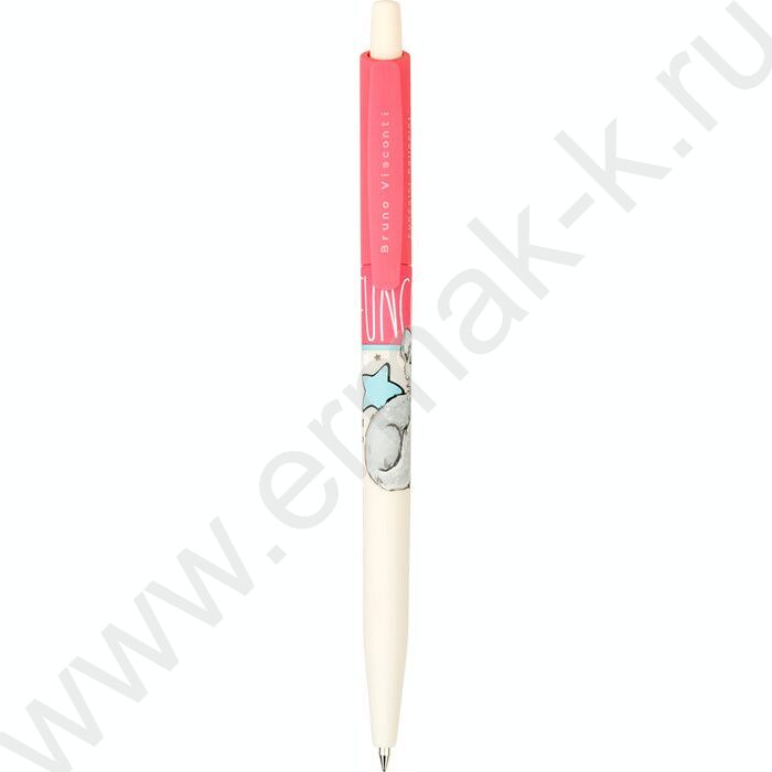 Ручка шар авт HappyClick. FunColor.Кошка синяя 0,5мм | Фото 1