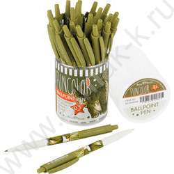 Ручка шар авт HappyClick. FunColor.Динозавр синяя 0,5мм | Фото 3