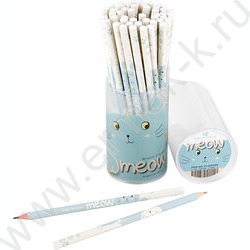 Карандаш ч/гр HB Meow | Фото 2