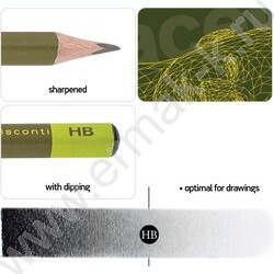 Карандаш ч/гр HB Start up | Фото 3