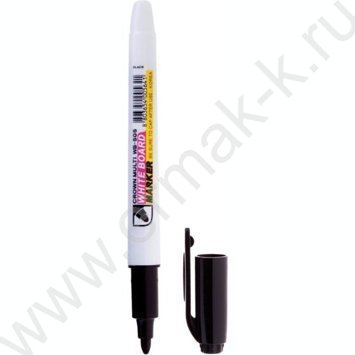 Маркер д/маркерных досок /черный/ 2мм круг "Multi Board Slim" | Фото 1