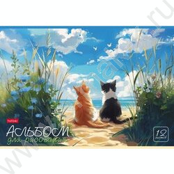Альбом д/рисования 12л "Ассорти- Выпуск №4" ассорти | Фото 1