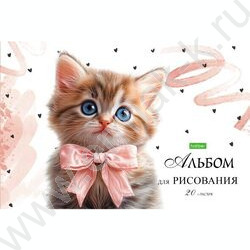 Альбом д/рисования 20л "Лапки-царапки" 5видов | Фото 2
