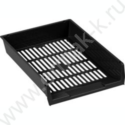 Лоток горизонтальный литой "Респект" /черный | Фото 1