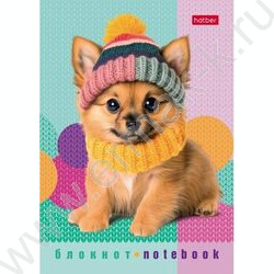 Блокнот  24л А6 "Песики и котики" /глянц. ламин./ ассорти | Фото 1