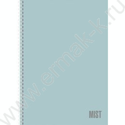 Тетрадь  80л А4 клетка /спираль /перфорация на отрыв/ "Mist" ламинация Soft-touch | Фото 2