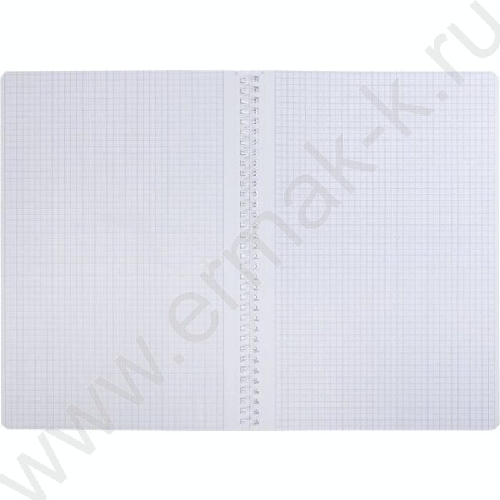 Тетрадь  96л А4 клетка/спираль/перфорация "Цветочные сны" /мат.ламин. 3D фольга/ ассорти | Фото 3