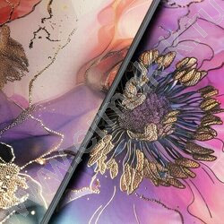 Тетрадь  96л А4 клетка/спираль/перфорация "Цветочные сны" /мат.ламин. 3D фольга/ ассорти | Фото 6