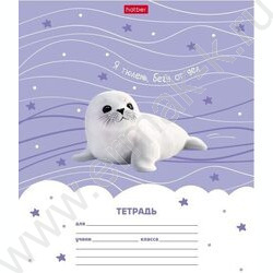 Тетрадь  12л линейка "тюЛень" 5видов | Фото 5