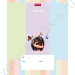 Тетрадь  12л линейка "Ежик-мечтатель" 5видов | Фото 2