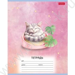 Тетрадь  12л линейка "Пушистые сны" 5видов | Фото 5