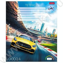 Тетрадь  12л клетка "Престижные гонки" 5видов | Фото 3