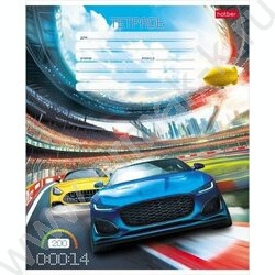 Тетрадь  12л клетка "Престижные гонки" 5видов | Фото 5