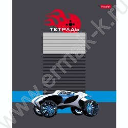 Тетрадь  12л клетка "Багги" 5видов | Фото 5
