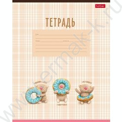 Тетрадь  12л клетка "Кофейные коты- Выпуск №1" 5видов | Фото 3