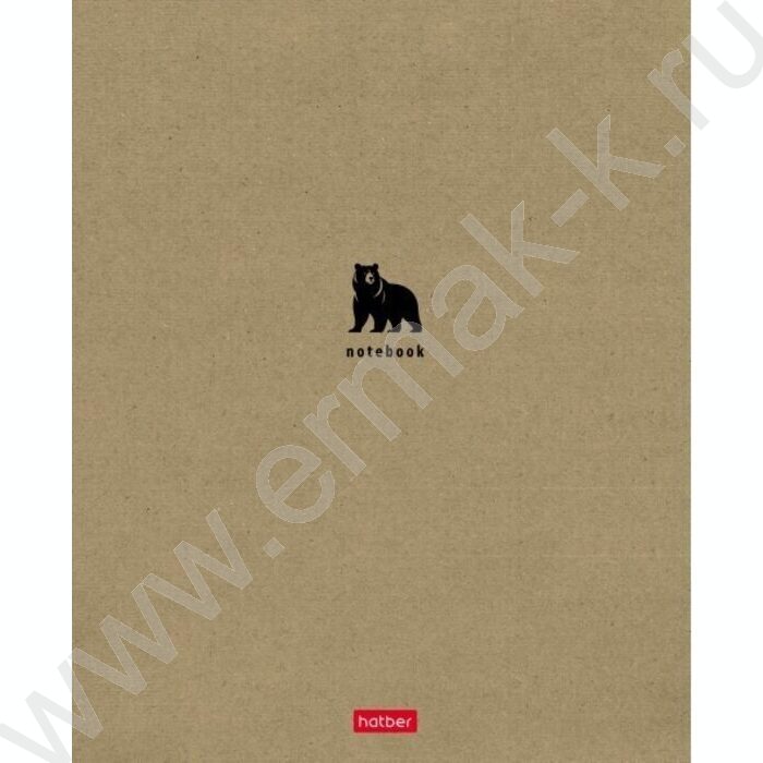 Тетрадь  48л клетка "Дикие и свободные" /крафт/ 5видов | Фото 3